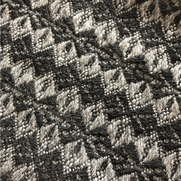 Melissa Nepton Designer Wool Geometric Design Bandeau Top - Picture 4 of 6